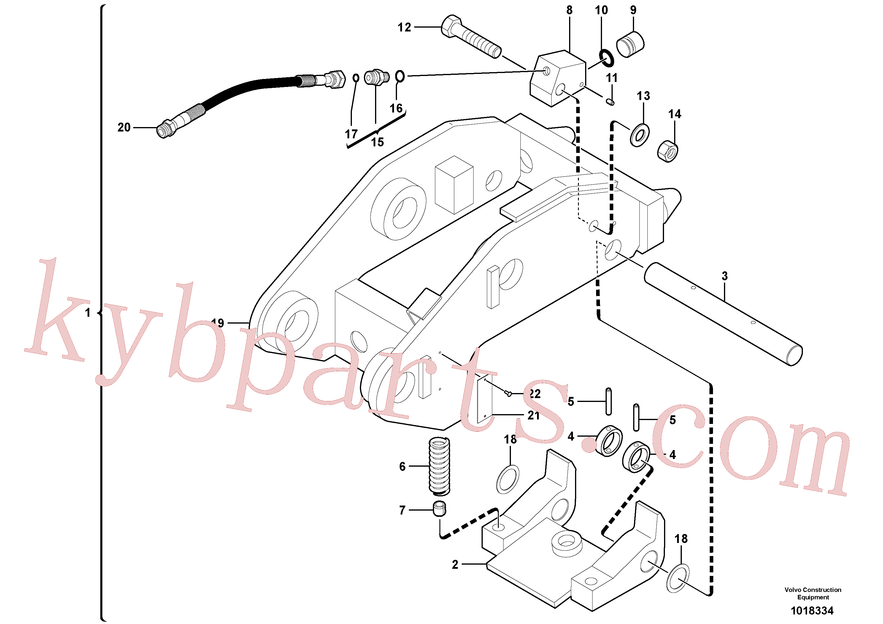 Volvo Assembly VOE11805502 Pin for sale