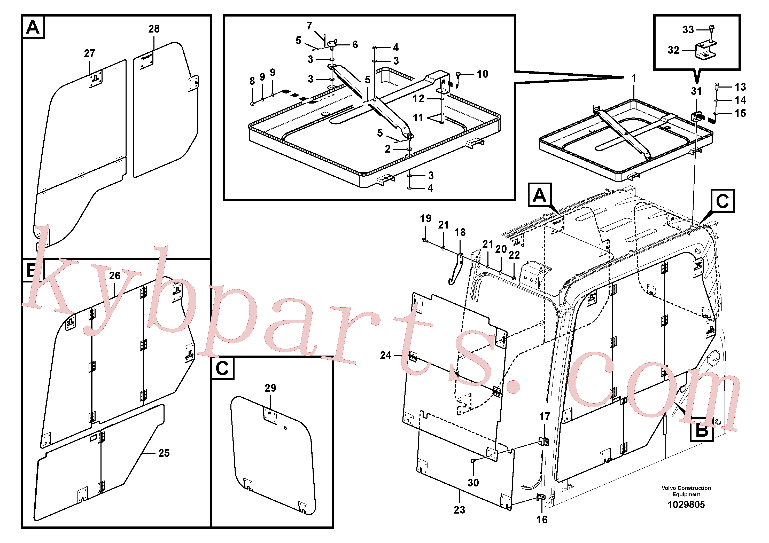 VOE14509859 for Volvo Antitheft system(1029805 assembly)