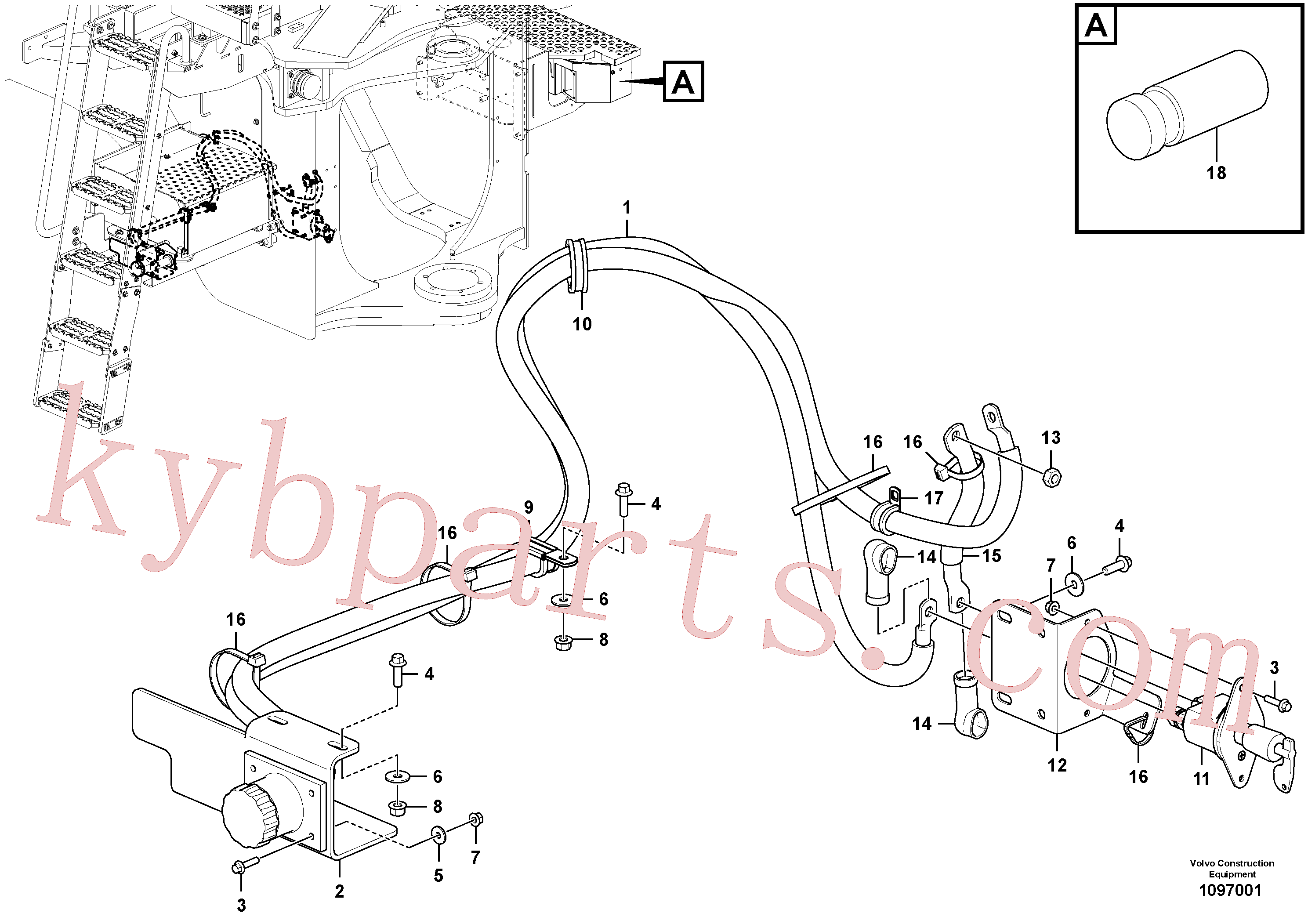 VOE60112191 for Volvo Nato contact(1097001 assembly)