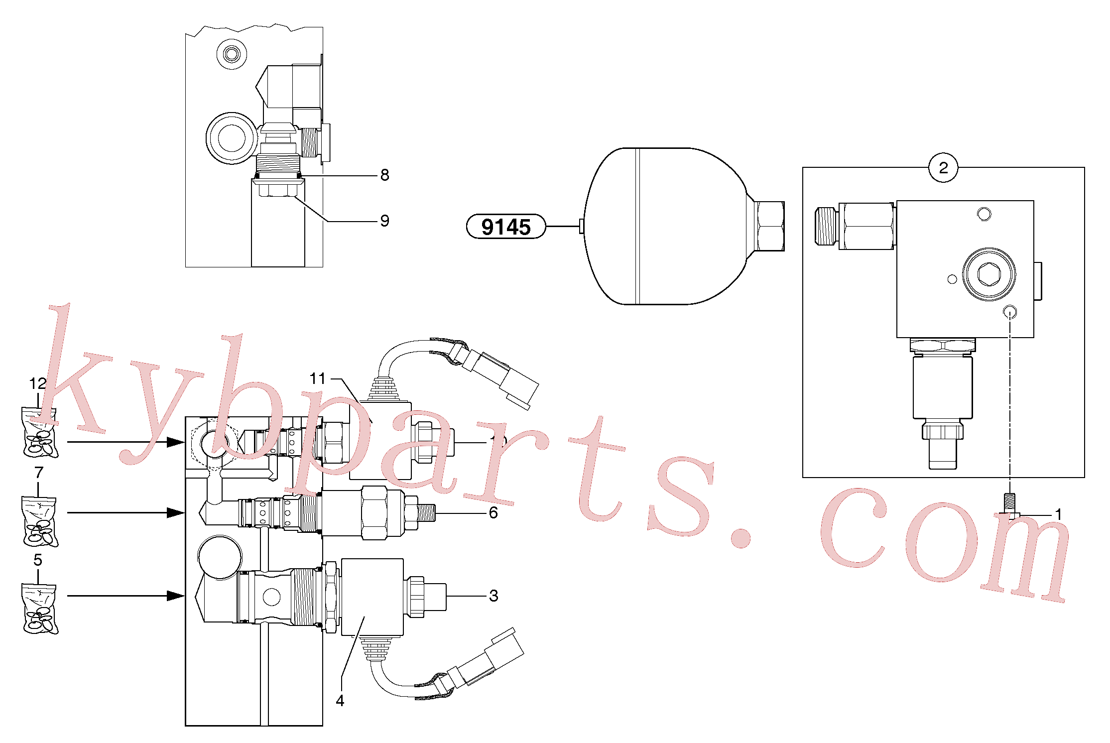 VOE11711162 Gasket for Volvo Excavator Parts